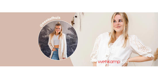 Helemaal on trend met ruches en broderie